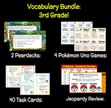 ELA Vocabulary Bundle - Upper Elementary - Task Cards, Rev