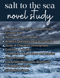 ELA WW2 Salt to the Sea Novel Study: Questions, Projects, 