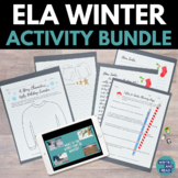 ELA Winter Activity Bundle- Character Analysis and Voice- 