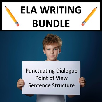 Preview of ELA Writing Bundle - a resource for middle school