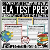 Paragraph Writing Prompts Test Prep Daily Grammar Review P