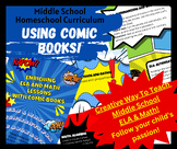 Comic Book and Graphic Novel Curriculum, Homeschool Unit B
