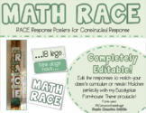 ELA and Math RACE Response Posters for Constructed Response