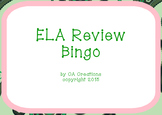 ELA and Reading Vocabulary Review Bingo (6th grade CCSS/Ge