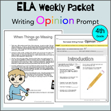 Opinion writing,  theme/moral, Inference, grammar, centers