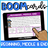 ELA set one: Beginning, Middle and End Boom Cards™ {distan