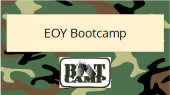 Preview of ELAR EOY Boot Camp 