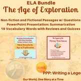 Fiction and Nonfiction Reading Comprehension Passages with
