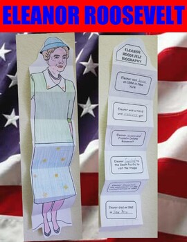 Preview of ELEANOR ROOSEVELT - BIOGRAPHY FOLDABLE - English and Spanish