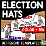 2020 PRESIDENTIAL ELECTION 2020 DAY ACTIVITY CRAFT CROWNS HAT TEMPLATES