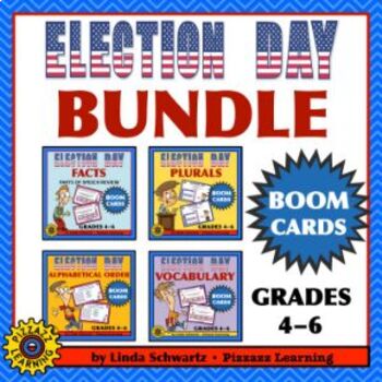 Preview of ELECTION DAY BUNDLE • BOOM CARDS
