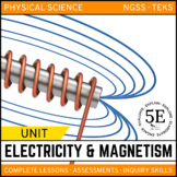 ELECTRICITY AND MAGNETISM UNIT - 5E Model - NGSS