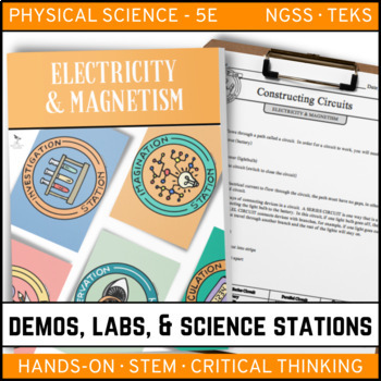 Preview of Electricity & Magnetism - Demos, Labs, and Science Stations