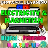 ELECTRICITY & MAGNETS DIGITAL NOTEBOOK SET-UP | Distance Learning