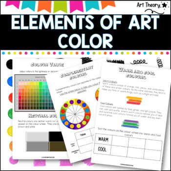 ELEMENTS OF ART-ALL 7 UNITS BUNDLE. by Oceanview Resources | TpT