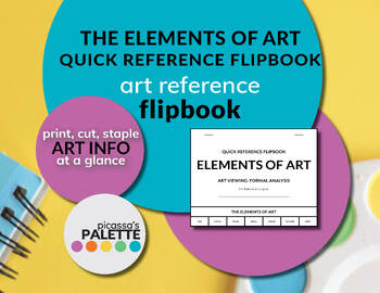 Preview of ELEMENTS OF ART QUICK REFERENCE FLIPBOOK