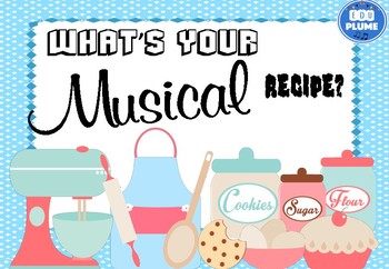 Preview of ELEMENTS OF MUSIC BULLETIN BOARD - WHAT'S YOUR MUSICAL RECIPE