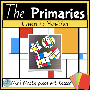 COLOR - COLOUR ELEMENT of ART Bundle of 60 minute art lessons k-2nd grade