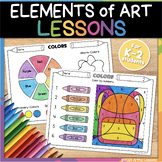 ELEMENTS of ART Lessons – Elementary Art Curriculum – Art 