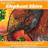 ELEPHANT SKIES Conservation Art project with bonus video p