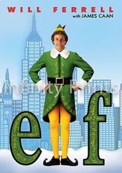 Preview of ELF Movie Guide Questions in chronological order | Christmas Movie Will Ferrell