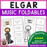 Music Composer Worksheets - ELGAR Biography Research and L