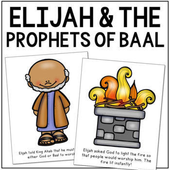 Elijah And Baal Teaching Resources | TPT