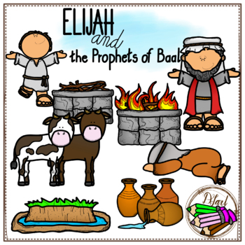 Preview of ELIJAH and THE PROPHETS OF BAAL {free}