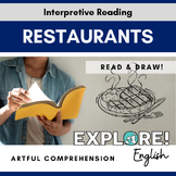 ELL | Artful Reading Comprehension - Food & Restaurants (E