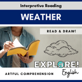 ELL | Artful Reading Comprehension - Weather (EDITABLE!)
