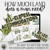 ELL ELD ESL Resource: How Much Land Does a Man Need?