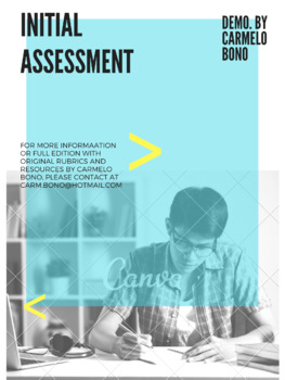 Preview of ELL/ELD Placement Initial Assessment (Demo.) By Bono