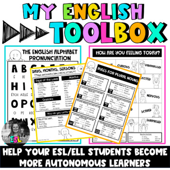 Preview of ELL/ESL English Toolbox - ELL & ESL Resources