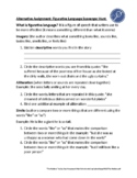 ELL / ESOL Figurative Language Practice Worksheets (Spanish)