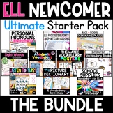 ESL Newcomer Activities - Back to School ESL Newcomer ELL 