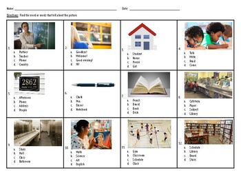 Preview of ELL Newcomer Diagnostic