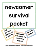 ELL Newcomer Survival kit