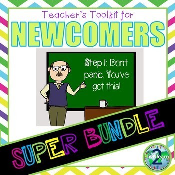 Preview of ELL Newcomers Teacher Toolkit Super Bundle