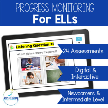 Preview of ESL Progress Monitoring, ESL Assessments, ESL Pre Assessments