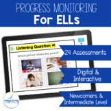 ESL Progress Monitoring, ESL Assessments, ESL Pre Assessments