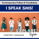 ELL | SMS and Texting: Engaging, Low-Prep EDITABLE Activity
