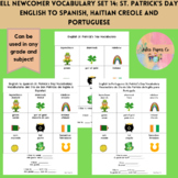 ELL St. Patrick's Day Vocab Translated from English into O
