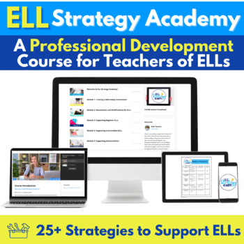 Preview of ELL Resources | ELL Strategies | ESL Training | Professional Development