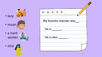 Preview of ELL Vocabulary: Characters & Traits, Benchmark Advance, Unit 2, 1st-3rd