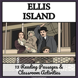 ELLIS ISLAND - Reading Passages and Classroom Activities