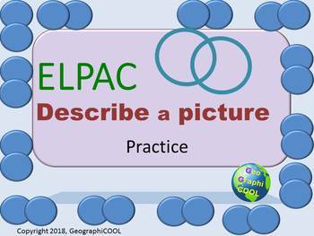 Preview of ELPAC Practice Describe a Picture