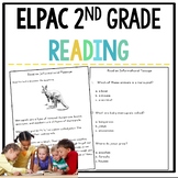 ELPAC Reading Practice Questions for 2nd graders