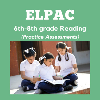 Preview of ELPAC Reading- 2 Reading a Short Informational Passages Bundle