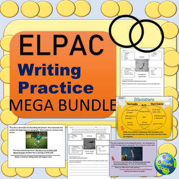Preview of ELPAC Writing Practice Mega Bundle