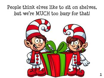 ELVES Early Reader Christmas Holiday AAC PECS Early Childhood | TpT